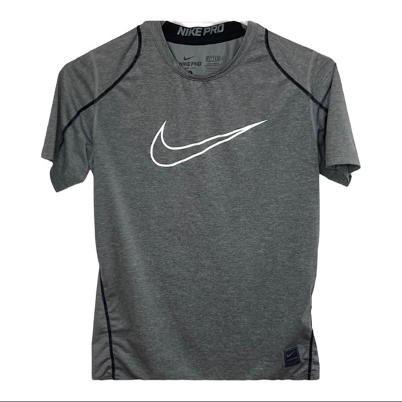 Nike Pro Dri-Fit Fitted Shirt Sz Large - Picture 1 of 7